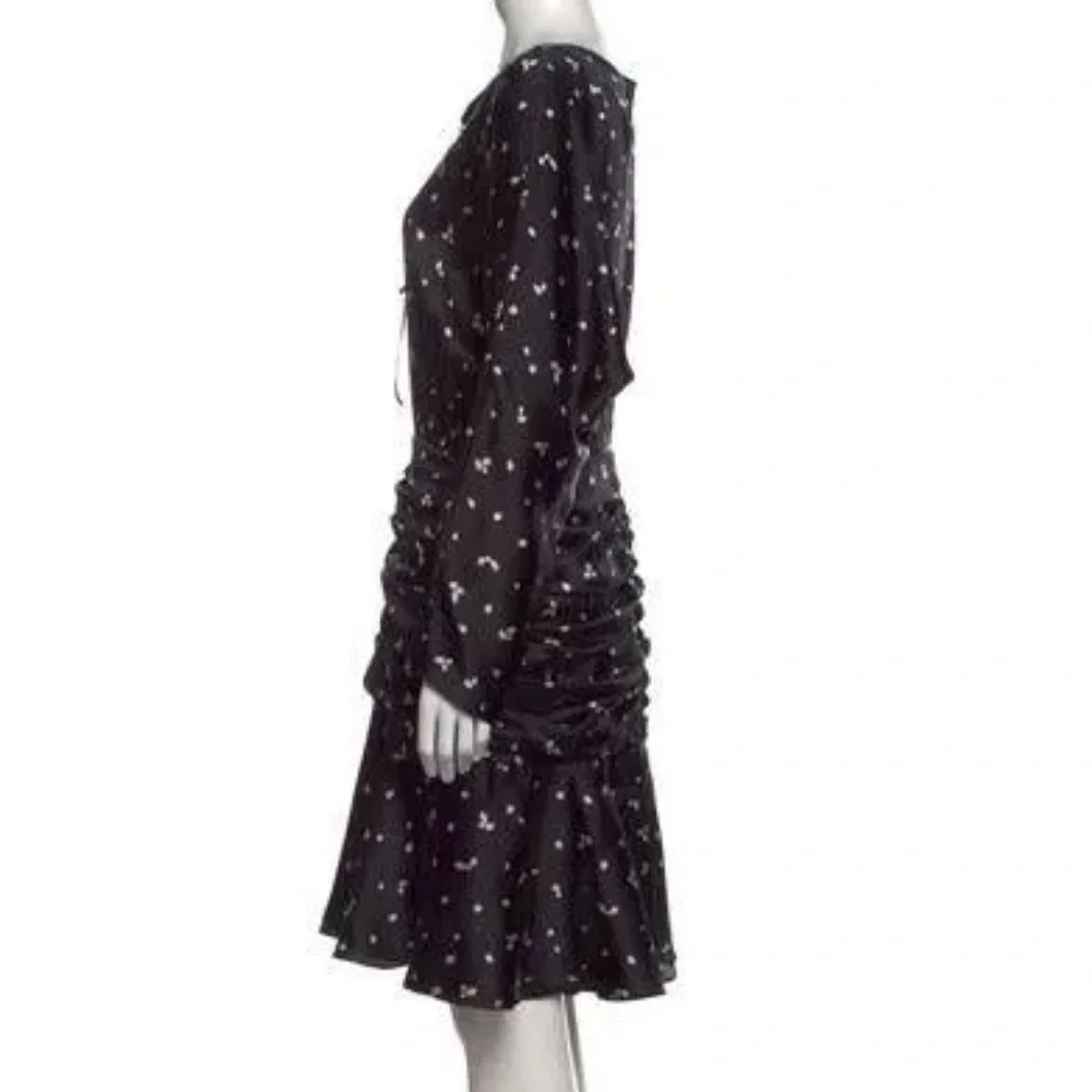 SILVIA TCHERASSI Silk Knee-Length Dress size S - Picture 2 of 9